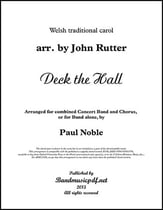 Deck the Hall Concert Band sheet music cover